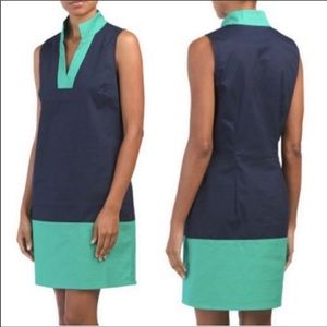 Sail to Sable Navy Kelly Sleeveless Sheath Dress